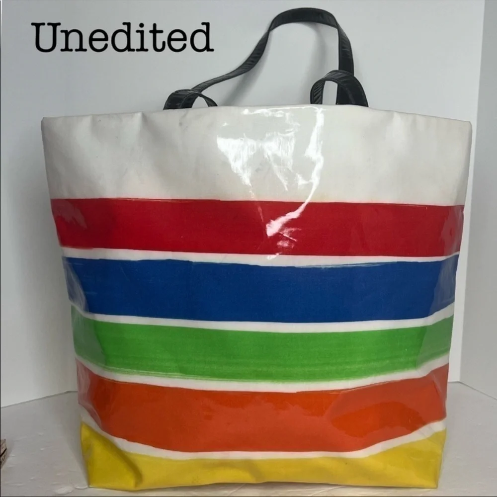 Kate Spade CHARM Bag Tote and Magazine Clutch Vintage Set